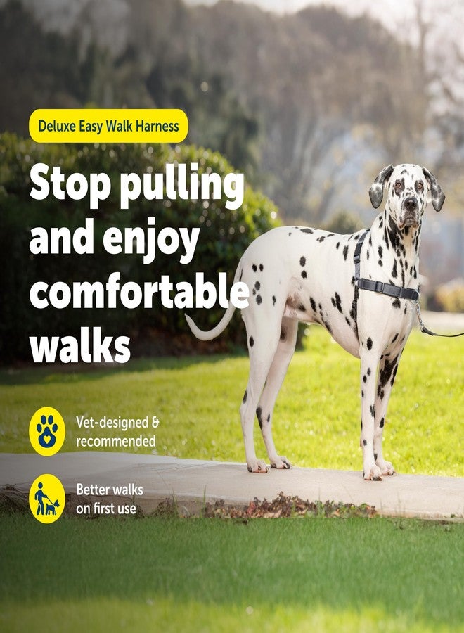 بيت سيف سرج PetSafe Easy Walk Deluxe للكلاب، سرج مانع للشد - مثالي لتدريب الكلاب على المقود والسرج - يمنع الحيوانات الأليفة من الشد والاختناق أثناء المشي - كبير، مصنوع من الفولاذ - Image 3