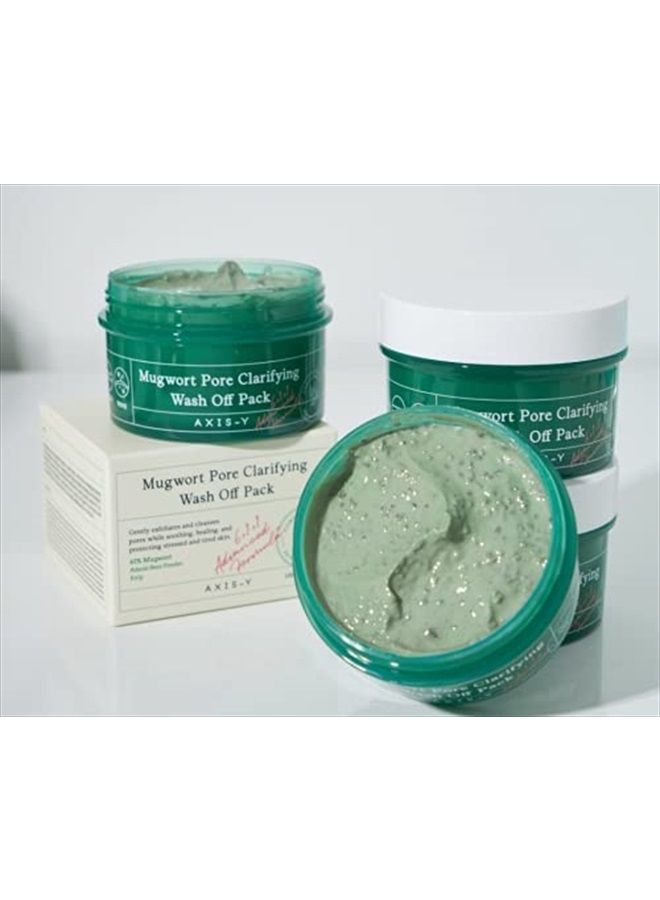 Masksheets Mugwort Pore Clarifying Wash Off Pack - Image 3