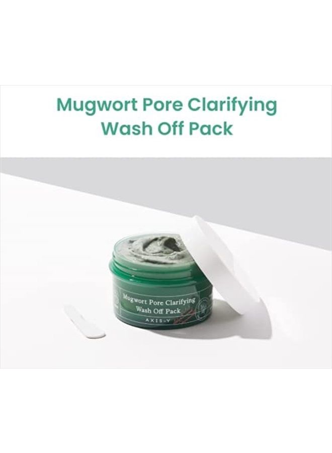 Masksheets Mugwort Pore Clarifying Wash Off Pack - Image 2