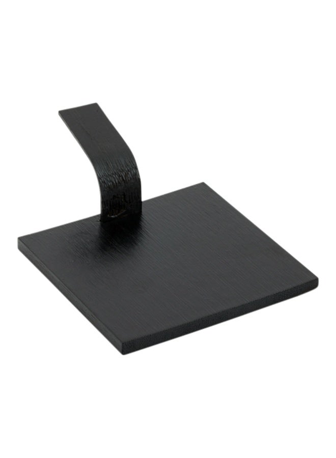 Restaurantware 3 Inch Bamboo Serving Plates, 100 Disposable Wood Serving Boards - With Handle, Serve Pastries, Cakes, Or Cheeses, Black Bamboo Square Dessert Plates, For Appetizers Or Snacks  - Image 1