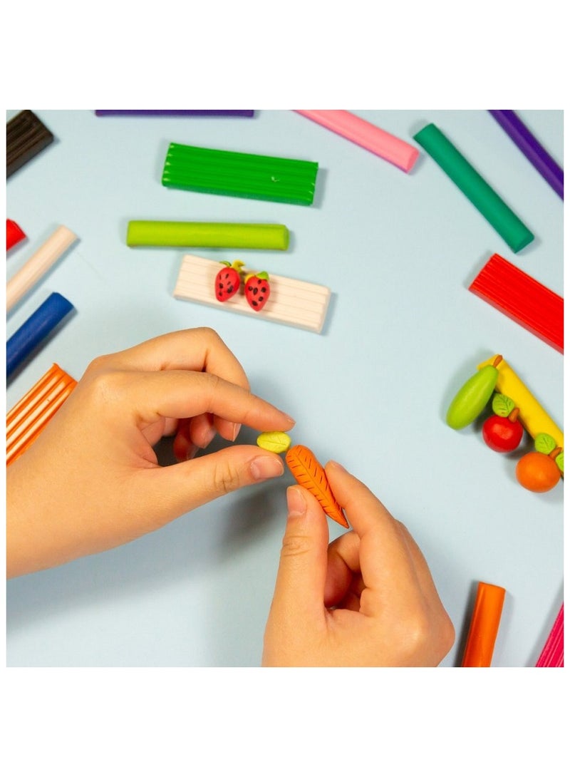 FABER-CASTELL Clay Set – 8 Colors for Kids Modeling 100g no.120891 - Image 3