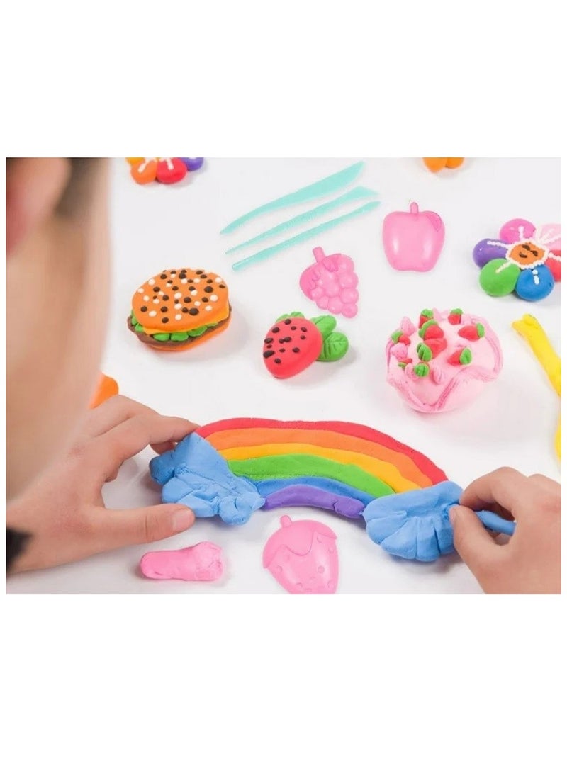 FABER-CASTELL Clay Set – 8 Colors for Kids Modeling 100g no.120891 - Image 2