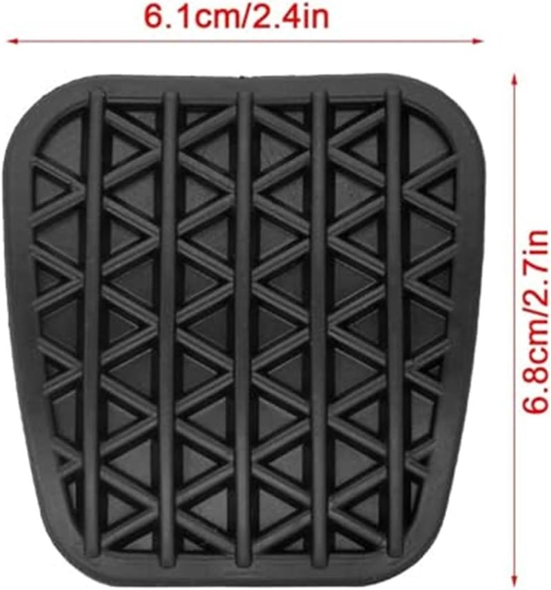 Wivplex Car Brake Rubber Cover Clutch Pedal Pad - Image 2