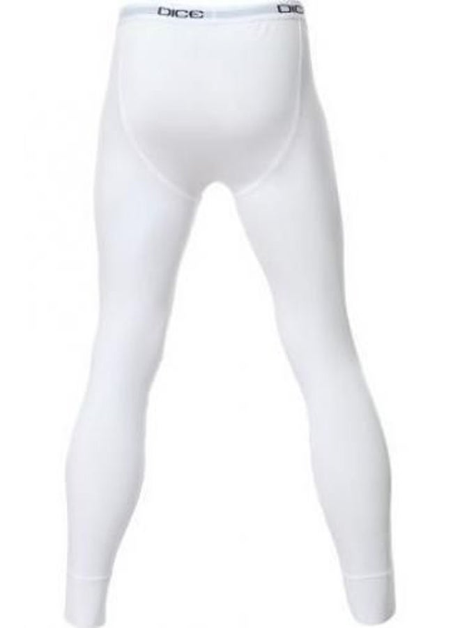 Dice Solid Under Pants for Men - White - Image 2