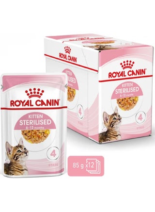 Royal Canin Kitten sterilised jelly wet food for kittens 12X85g - pzsku/ZFD3E737D01F975B33479Z/45/_/1721129063/7c003870-3051-49c1-a5f2-f5b80be275dd