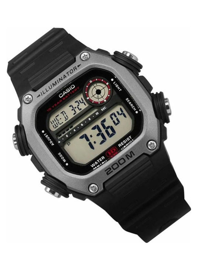 كاسيو Unisex Resin Analog-Digital Watch DW-291H-1AVDF - Image 2
