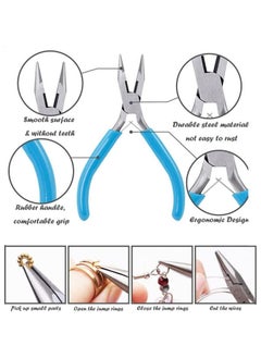 ECVV 3pcs Jewelry Pliers Wire Cutter Pliers Needle Nose Pliers for Home Jewellery Making Wire Wrapping DIY Crafts  - Image 3