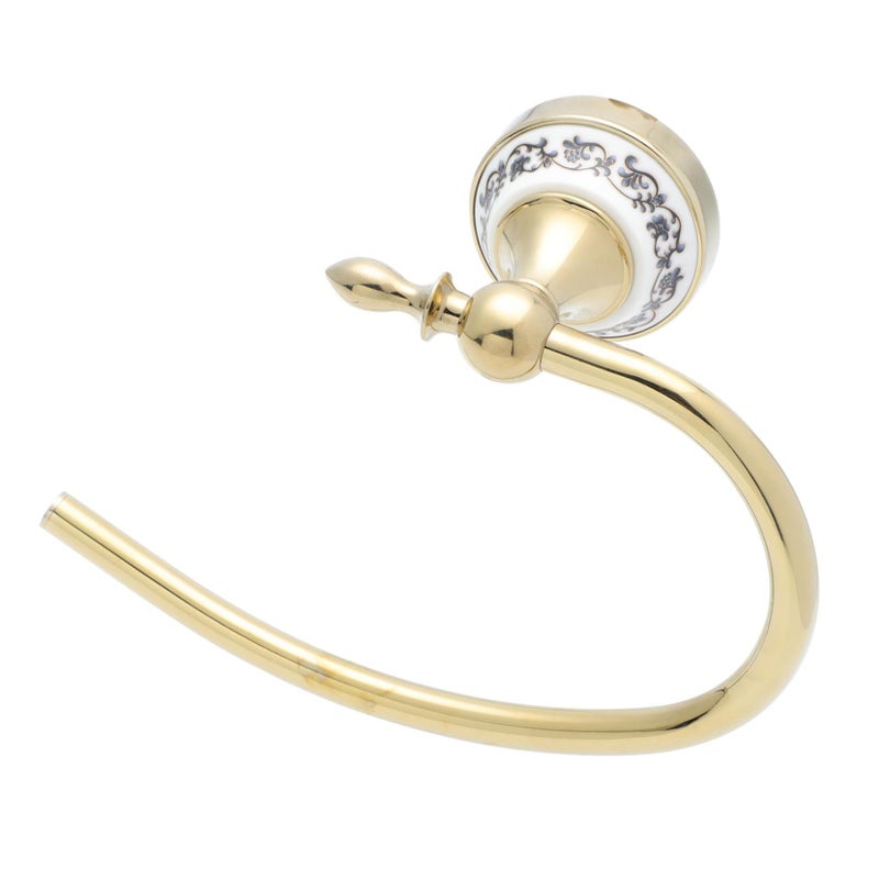 NOLITOY Stainless Steel Bathroom Towel Ring Wall Mount Rust Resistant Space Saving - Image 2