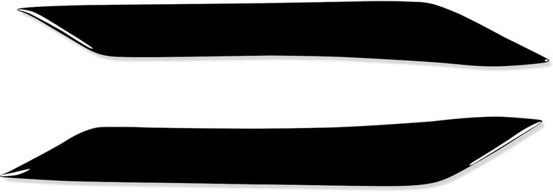 DEMULAX Car Front Headlight Eyebrow Trim Stickers - Image 1
