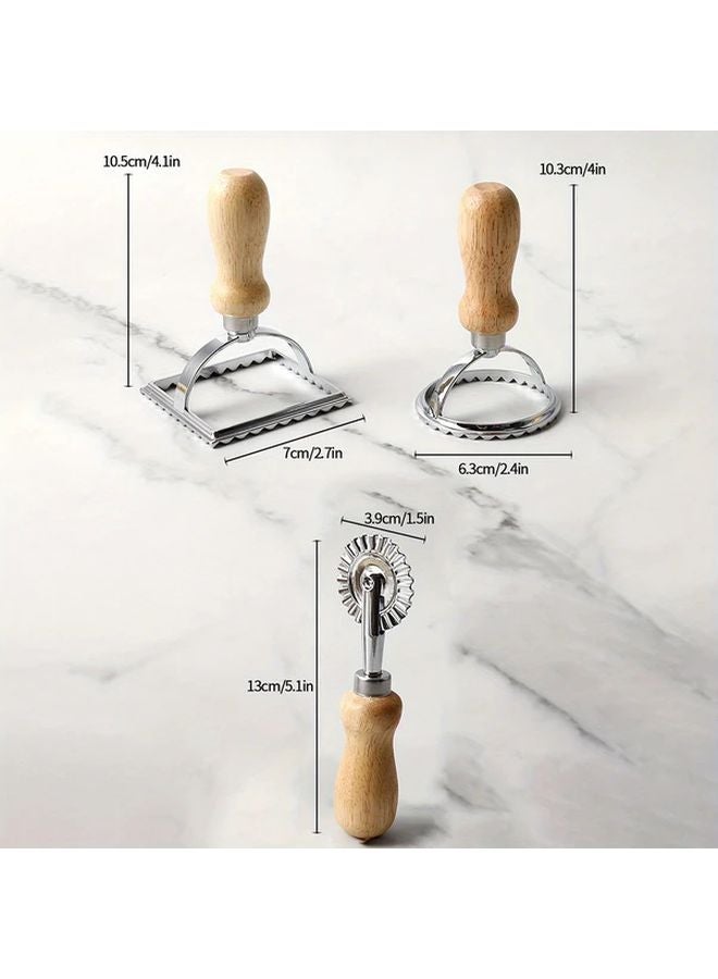 3pcs Dumpling Maker Mold Set Kitchen Tools Accessories - Image 1