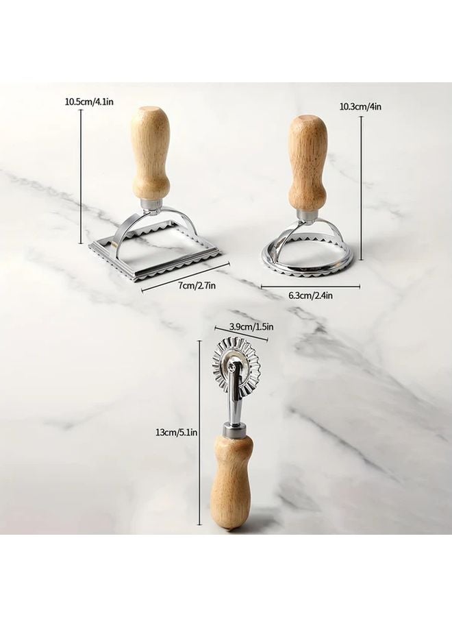 3pcs Dumpling Maker Mold Set Kitchen Tools Accessories - Image 4
