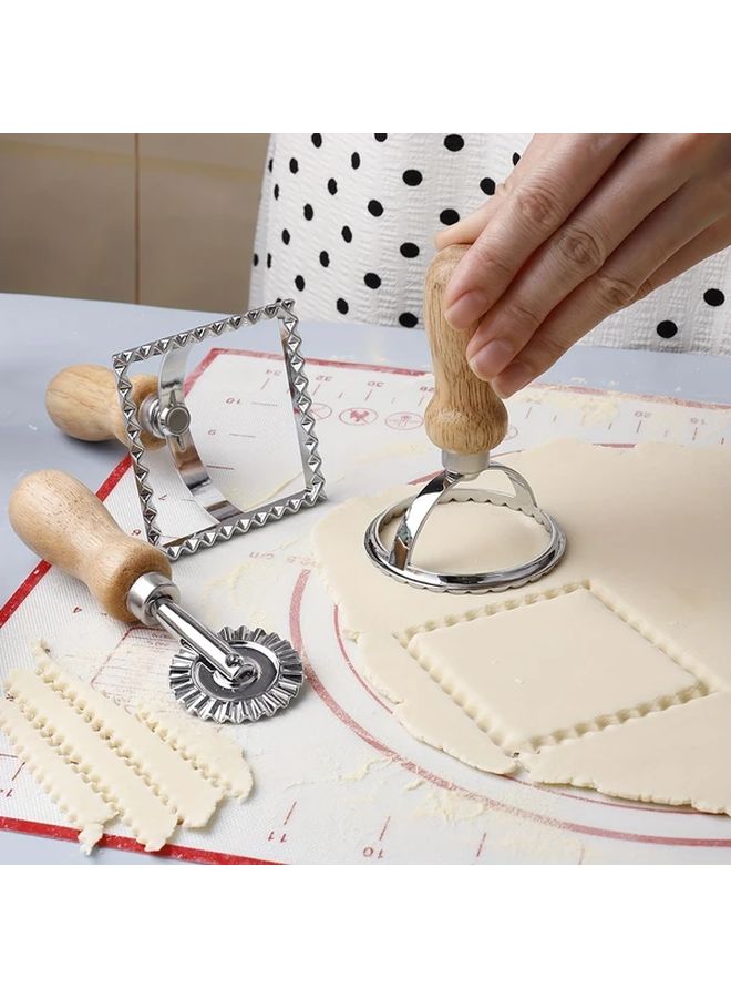 3pcs Dumpling Maker Mold Set Kitchen Tools Accessories - Image 2