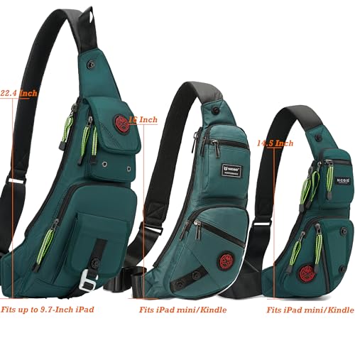 NICGID Sling Bag Chest Shoulder Backpack Crossbody Bags Casual Daypack for Men Women - Image 3