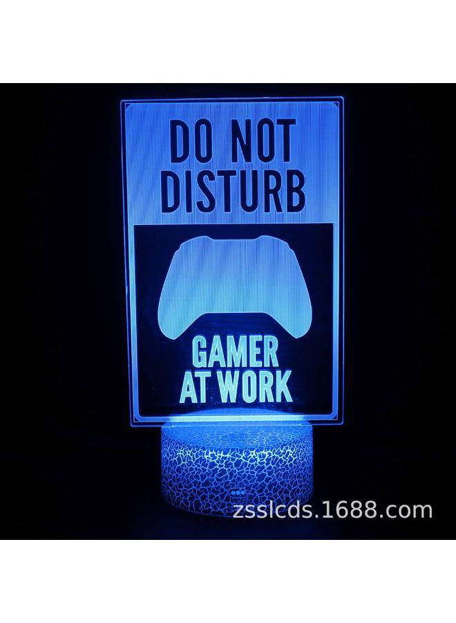 Bluejw Hot Sale Beauty Game Handle Series 3D Night Light Led Remote Control Colorful Touch Creative Table Lamp - Image 1