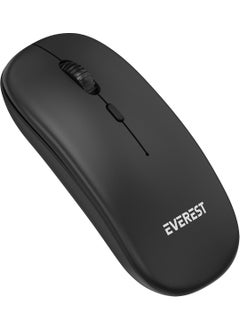 Everest SM-BT12 Black 2.4 Ghz + BT Wireless Mouse  - Image 1