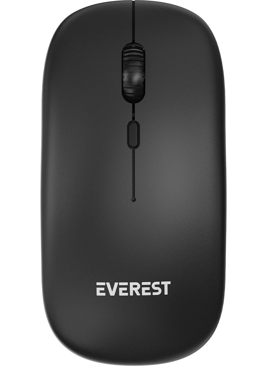 SM-BT12 Black 2.4 Ghz + BT Wireless Mouse