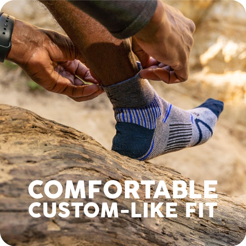 Balega Enduro Arch Support Performance Crew Athletic Running Socks for Men and Women (1 Pair), White, Large - Image 3