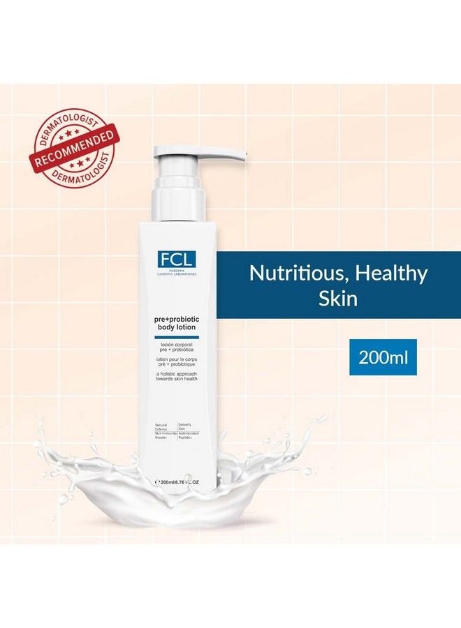 FIXDERMA COSMETIC LABORATORIES Fcl Pre+Probiotic Body Lotion Body Lotion For Dry And Flaky Skin Body Lotion With Probiotic Reduces Dryness Restores The Skin Barrier Suitable For Eczema And Itchprone Skin200Ml - Image 3