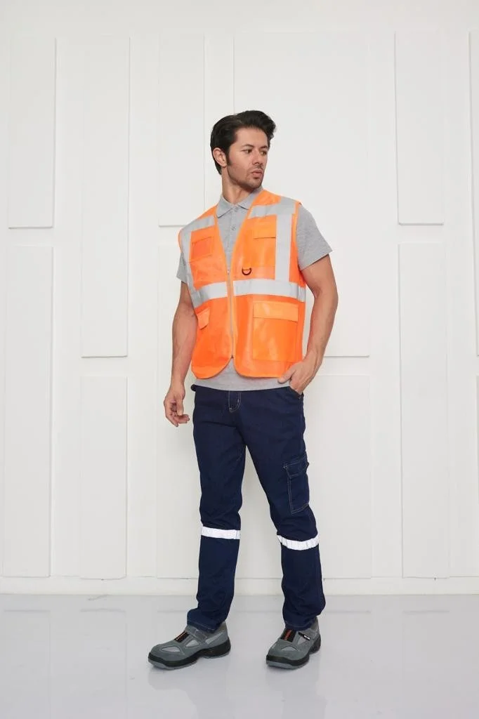 Mervem Warning Vest Engineer Type with Reflector