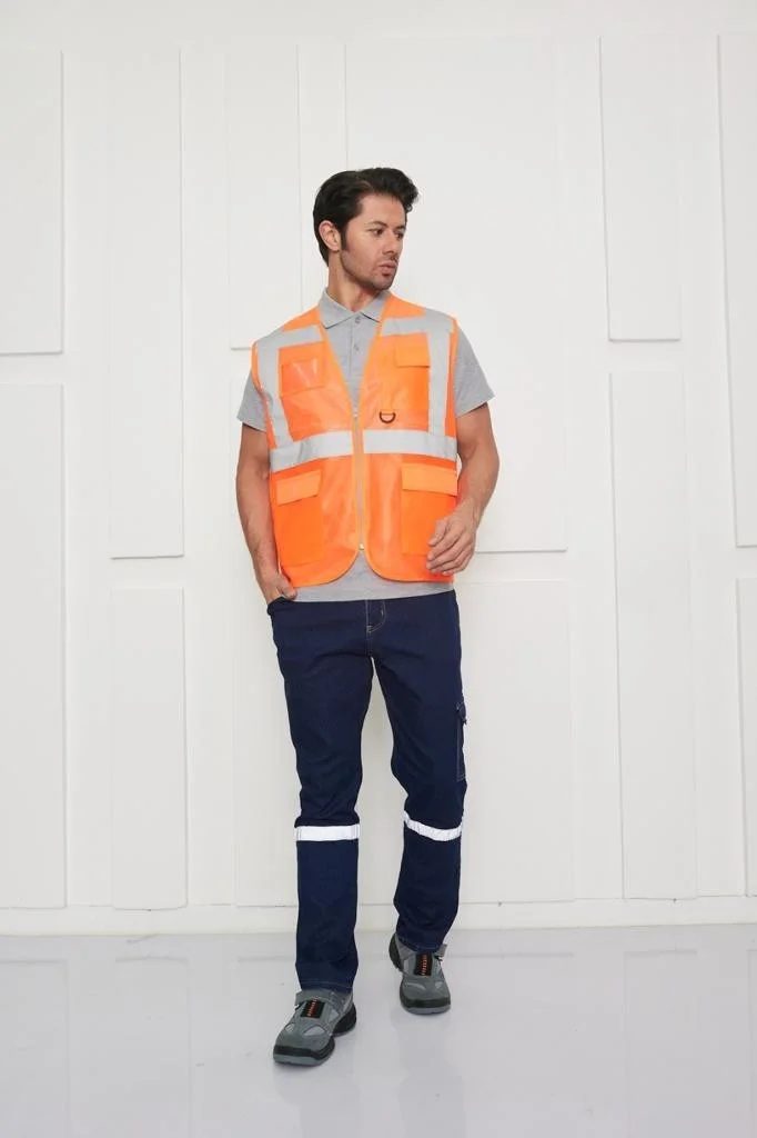 Mervem Warning Vest Engineer Type with Reflector