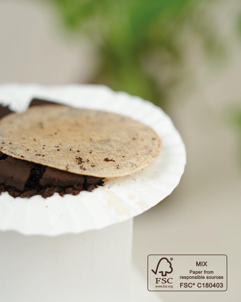 Bake Choice 500-Count Replacement Paper Filters - Round Disposable Coffee Filters Paper Compatible with Aeropress Coffee Makers for Brewing Tea and Coffee - Image 5