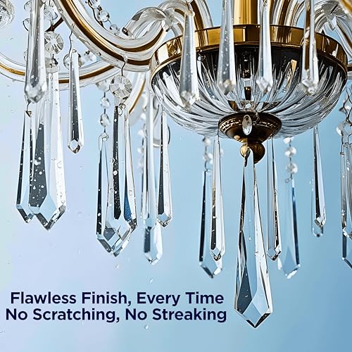 Goodscious Sparkle Plenty Chandelier Cleaner Drip Dry Spray No Wipe - Dust Remover & Streak Free Glass Cleaner Spray for Chandeliers Crystals & Window Screen Surface - All Purpose Cleaning Supplies (32 oz) - Image 3