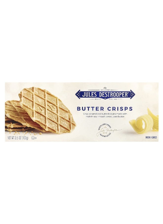 Jules Destrooper Jules Destrooper, Butter Crisps Cookies, 3.5 oz (100 g)  - Image 1