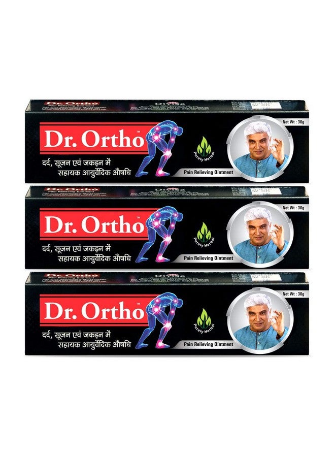 Dr. Ortho Dr Ortho Ayurvedic Pain Relieving Ointment - 30 g (Pack of 3) - Image 1