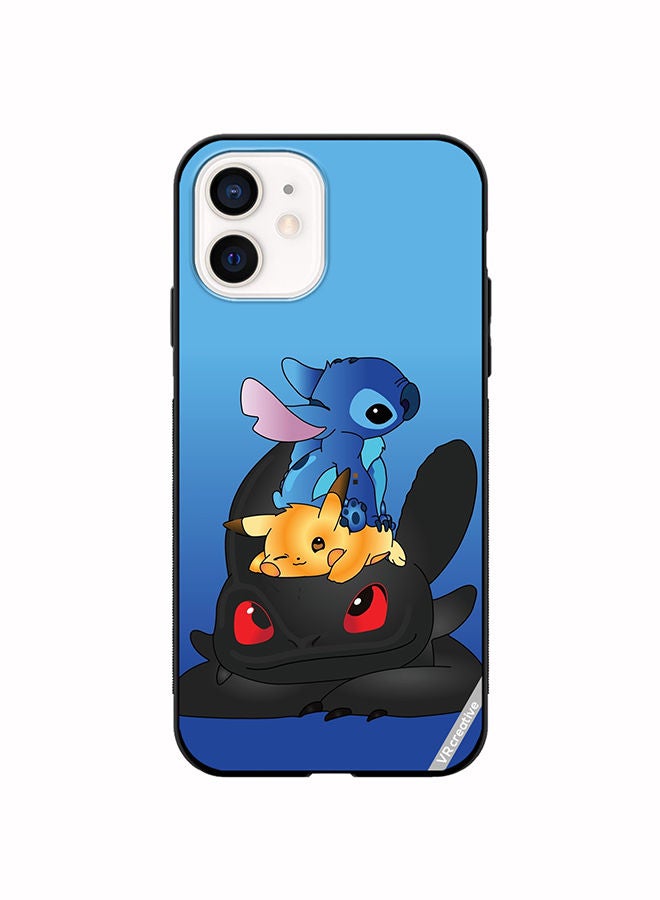 VR CREATIVE Protective Case Cover For Apple iPhone 11 Cartoon Mix Design Multicolour - Image 1