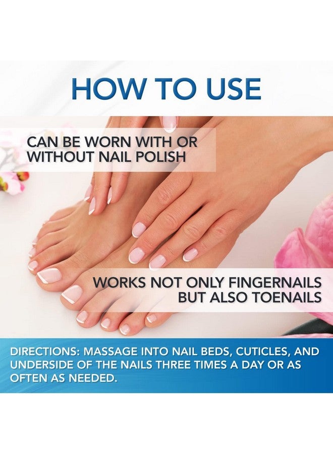Onyx Professional Hard As Hoof Nail Strengthening Cream with Coconut Scent, Nail Growth & Conditioning Cuticle Cream Stops Splits, Chips, Cracks & Strengthens Nails, 1 oz  - Image 5