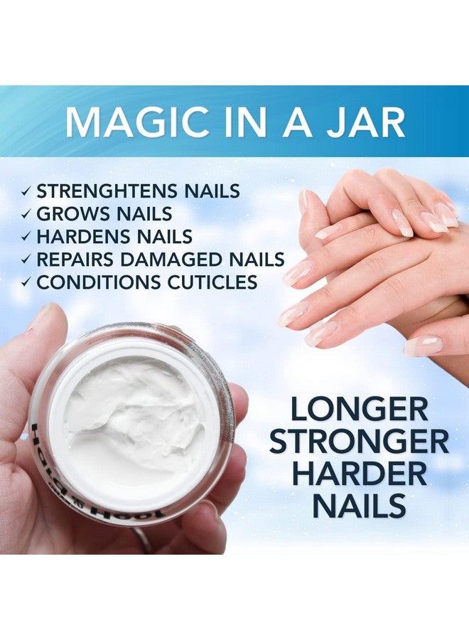 Onyx Professional Hard As Hoof Nail Strengthening Cream with Coconut Scent, Nail Growth & Conditioning Cuticle Cream Stops Splits, Chips, Cracks & Strengthens Nails, 1 oz  - Image 3