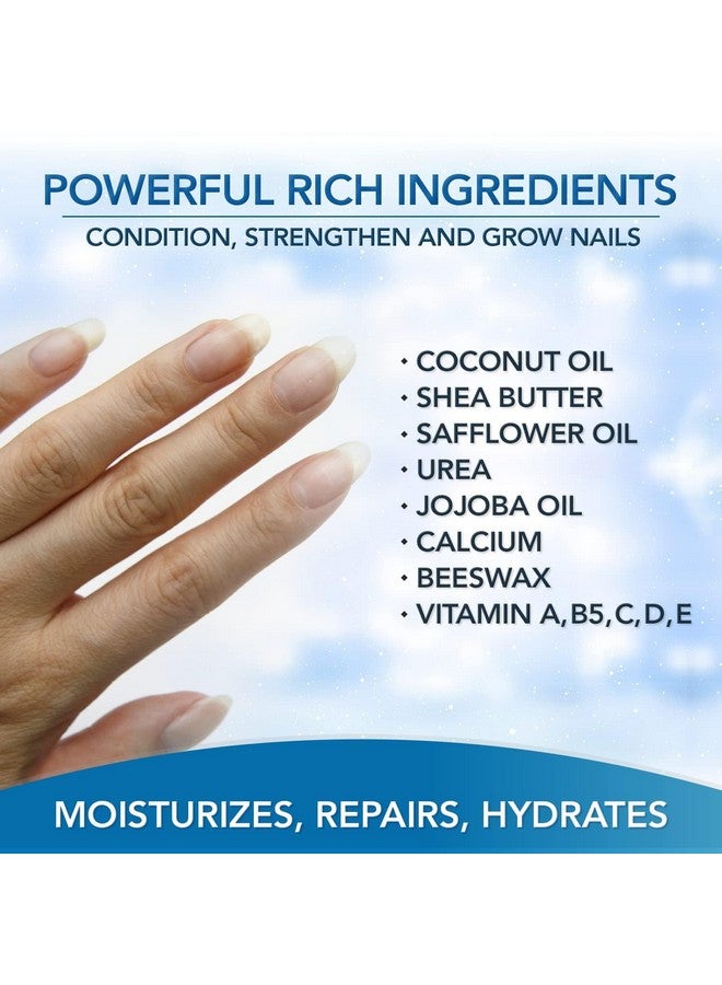 Onyx Professional Hard As Hoof Nail Strengthening Cream with Coconut Scent, Nail Growth & Conditioning Cuticle Cream Stops Splits, Chips, Cracks & Strengthens Nails, 1 oz  - Image 4