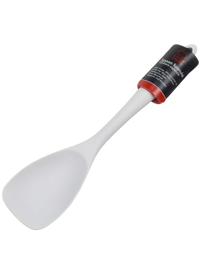 Chef Craft Premium Silicone Stain Resistant Spoon Spatula Grey 11.5inch 13867 - Image 2