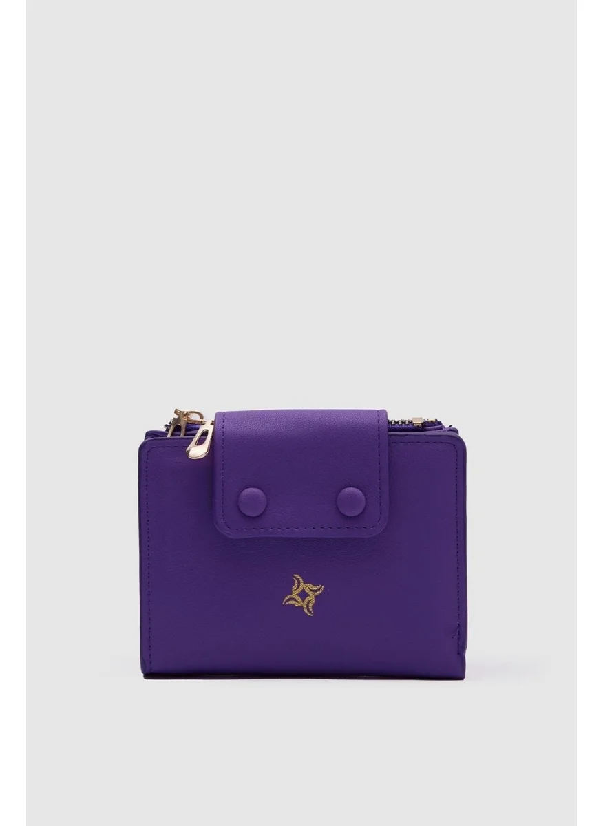 Shule Bags June Purple Women's Wallet