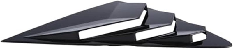 Wivplex Gloss Black Rear Window Louver Cover for Accord 2023 - Image 2