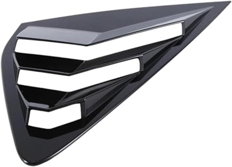Wivplex Gloss Black Rear Window Louver Cover for Accord 2023 - Image 5