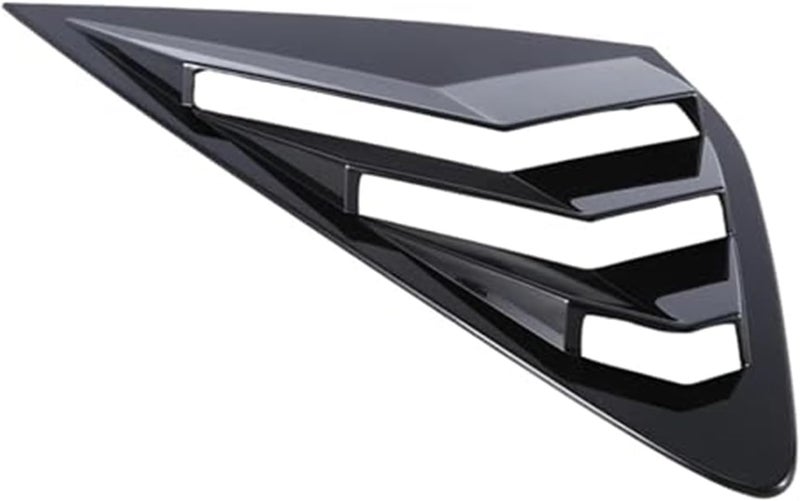 Wivplex Gloss Black Rear Window Louver Cover for Accord 2023 - Image 3