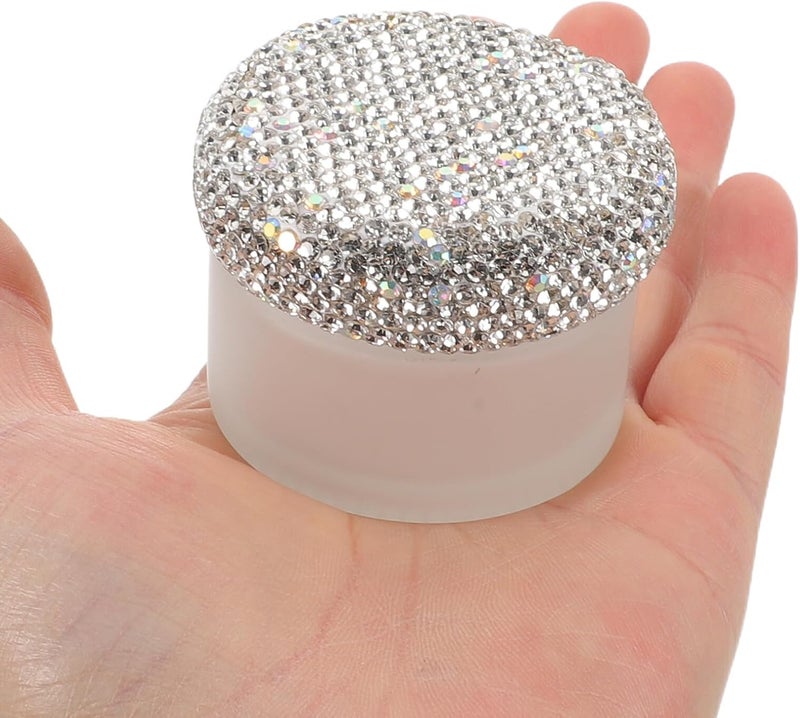 All temp range compatible build MAGICLULU Travel Size Refillable Cream Jar with Rhinestone Decoration 30g Portable Eye Gel and Face Cream Container for Skincare On-the-go Varied global sizing picks Global flexible sizing options Protective coating All-item unified delivery Gulf popular simple design Popular practical build All need matching options Repeated use friendly design Chemical free Easy lifting build Transit & use compatible Trendy natural tone options Main road full logistics cover Different assemble options Elegant practical multi-option build Cross-material combo compatible Durability enhanced Various size alternatives General standard compliant quality Market mainstream color picks Wide use selected material KSA market popular practical build Varied available picks Defect free upgraded substance - Image 4