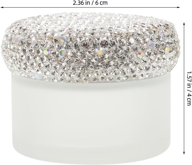 All temp range compatible build MAGICLULU Travel Size Refillable Cream Jar with Rhinestone Decoration 30g Portable Eye Gel and Face Cream Container for Skincare On-the-go Varied global sizing picks Global flexible sizing options Protective coating All-item unified delivery Gulf popular simple design Popular practical build All need matching options Repeated use friendly design Chemical free Easy lifting build Transit & use compatible Trendy natural tone options Main road full logistics cover Different assemble options Elegant practical multi-option build Cross-material combo compatible Durability enhanced Various size alternatives General standard compliant quality Market mainstream color picks Wide use selected material KSA market popular practical build Varied available picks Defect free upgraded substance - Image 2