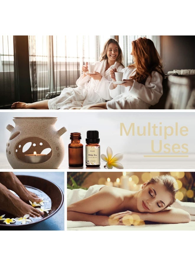 ESSLUX White Tea Essential Oil, Aromatherapy Essential Oils for Diffuser, Massage, Soap, Candle Making, Home Fragrance, 30 ml - Image 4