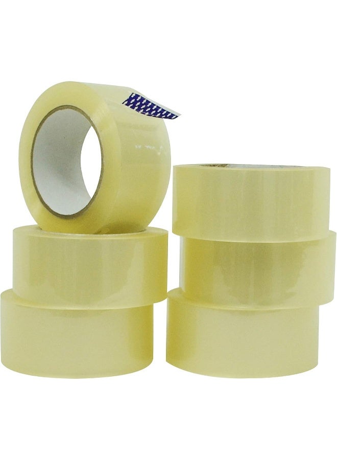 WOD Tape شريط تعبئة شفاف Cst18Ra - 2 إنش × 55 ياردة لكل لفة 6 لفات - Image 1
