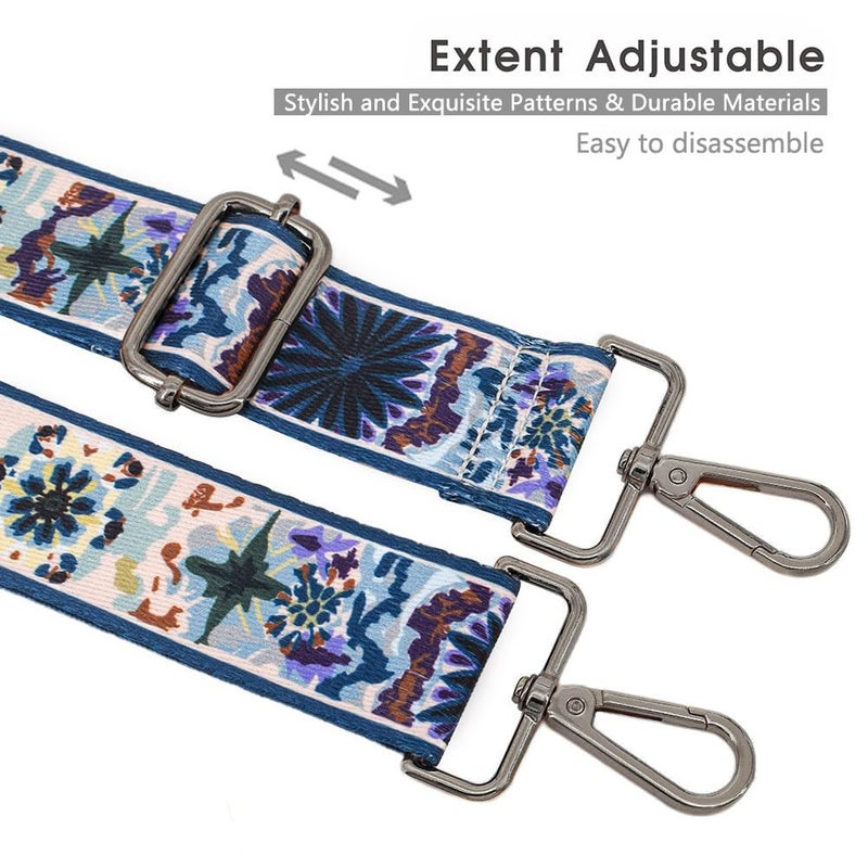 ROYGBCP Adjustable Purse Straps Replacement - Detachable Crossbody Shoulder Strap for Handbags & Totes - Image 3