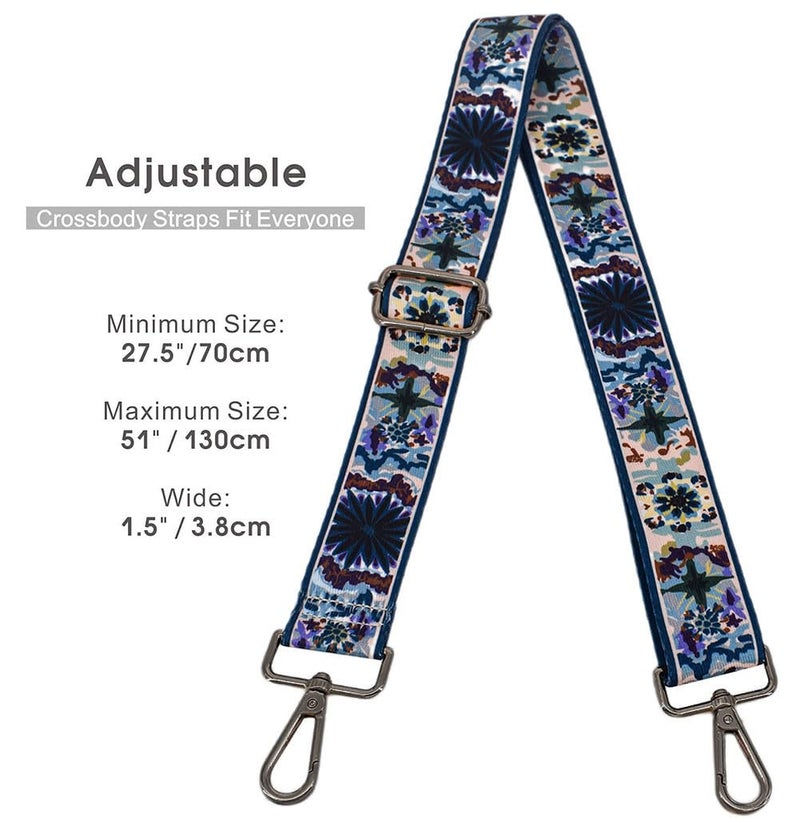 ROYGBCP Adjustable Purse Straps Replacement - Detachable Crossbody Shoulder Strap for Handbags & Totes - Image 5
