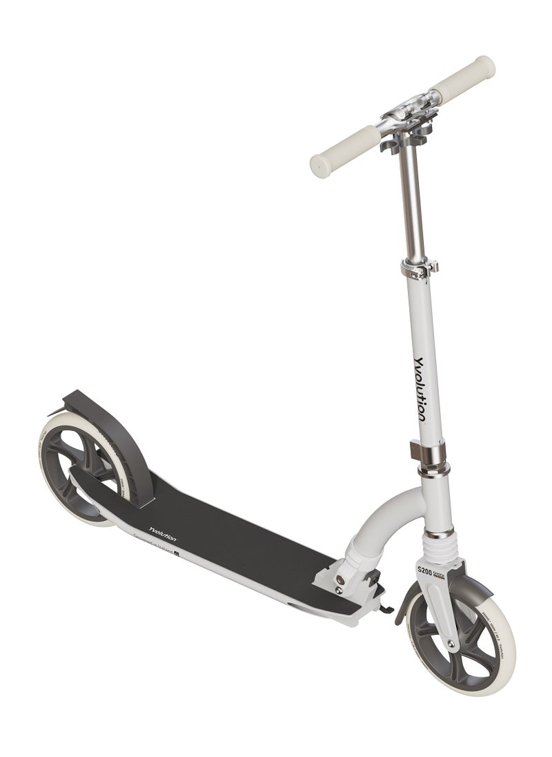 Yvolution Yvolution 2 Wheel Scooter S200 - White  - Image 1