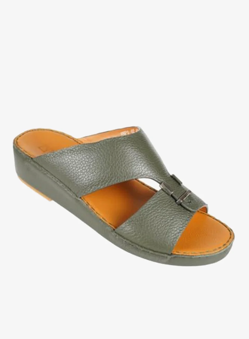 Barjeel Uno 008-3512 Barjeel Mens Arabic Sandals  BSP1-02 Olive