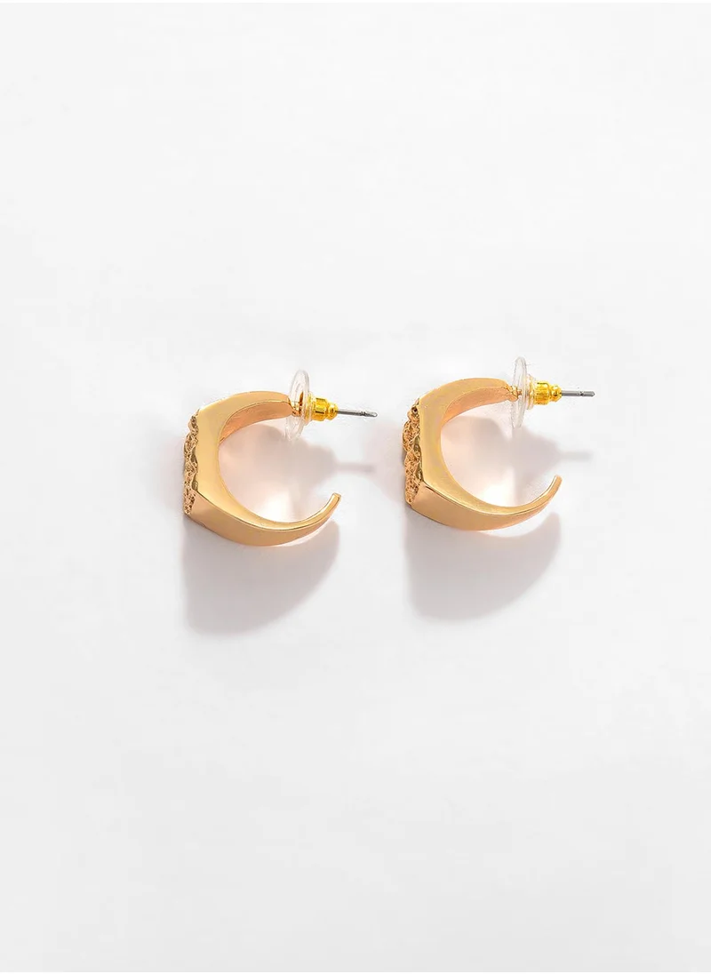 سوهي Contemporary Half Hoop Earrings