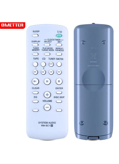 RM-SC1 Replacement Remote Control Applicable for Sony Mini Hi-Fi Stereo System MHC-GX450 CMT-NE3 MHC-GX250 MHCGX450 CMTNE3 MHCGX