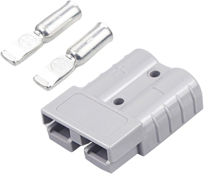 50A Battery Quick Connect Plugs High Current Power Transfer Straight Plug Connector - Image 1