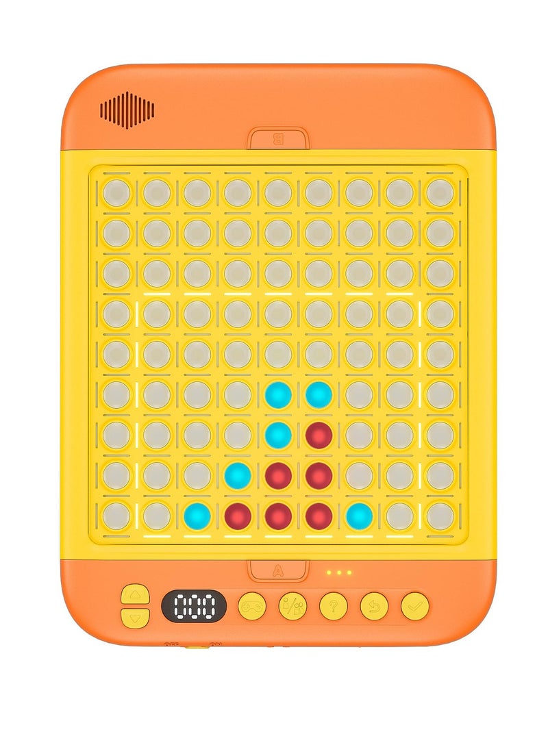 Excefore Smart Board Games, Built-in 11 Board Games, Connect 4, Checkers, Tic Tac Toe, AI Electronic Board Game for 1-2 Players and Kids Aged 3+, Wonderful Kids Games for Family, Birthday Gifts for All Ages - Image 1