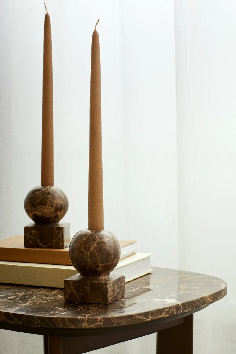 H&M Marble candlestick